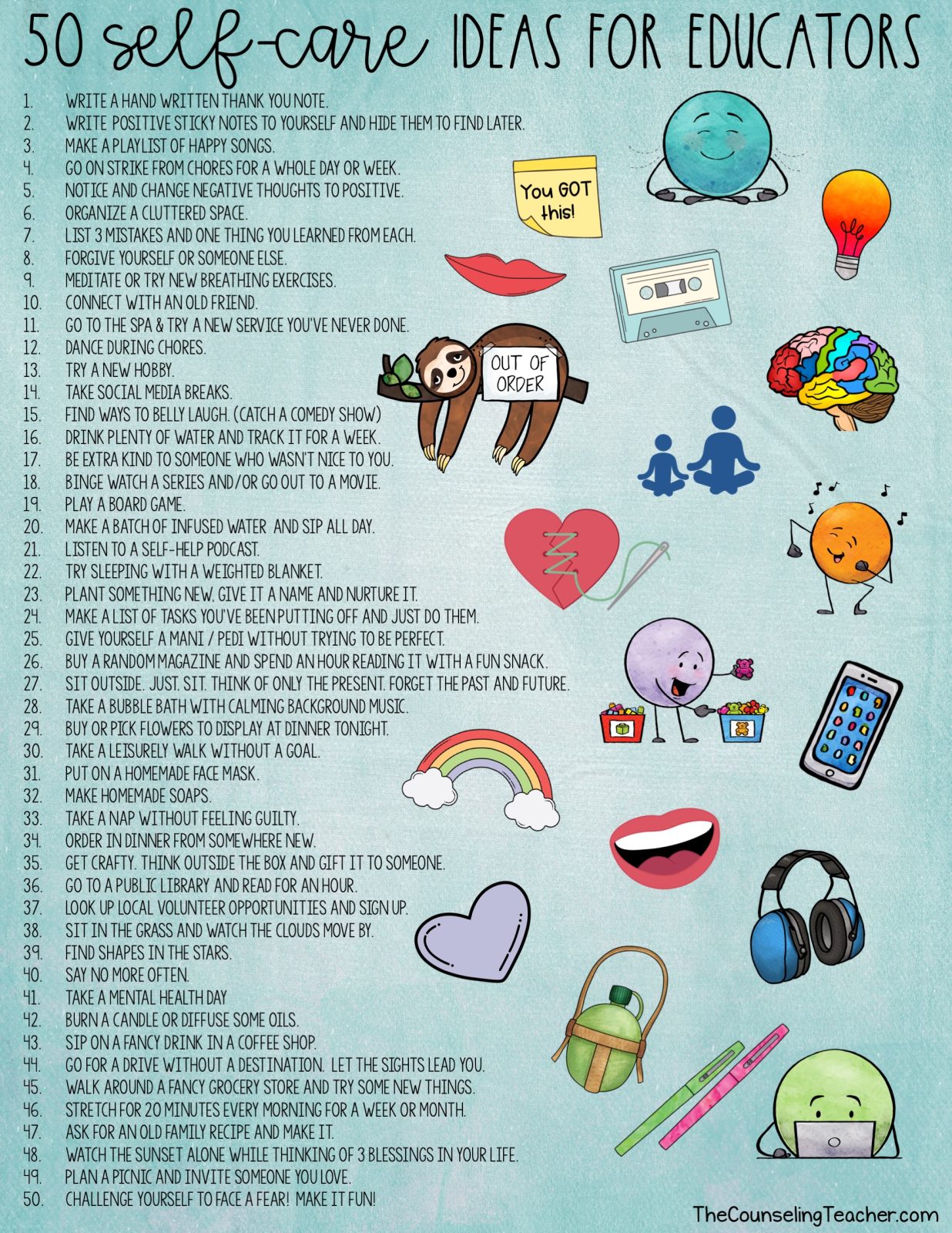 Self-care Ideas For Teachers During The School Year?